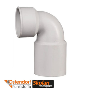 Коліно для сифону Ostendorf Skolan 58/40 мм для безшумної каналізації (335940)