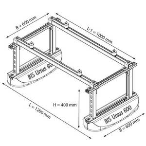 Комплект рамы Walraven K5 BIS Ursus 1000х600х400 мм (67685532_k5)