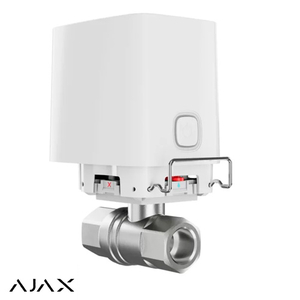 Кран з електроприводом Ajax WaterStop 1/2" DN15 White Jeweller