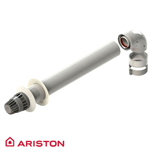 Комплект коаксіального димоходу Ariston 60/100 мм 750 мм (3318001)