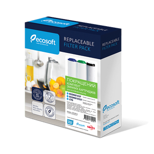 Комплект картриджей Ecosoft улучшенный для тройных фильтров (CRV3ECO)