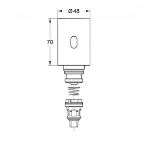 Grohe Tectron Електронний блок з датчиком руху для переоснащення змивного пристрою (37428000)