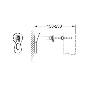 Комплект креплений Grohe Rapid SL (3855800M)