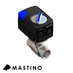 Кран кульовий з електроприводом Mastino 12В 1/2" (006302)