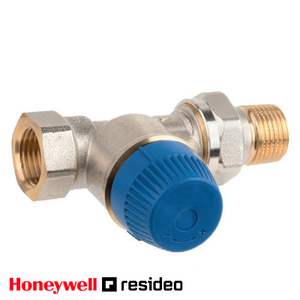 Термостатический клапан прямой Resideo (Honeywell) Kombi-TRV 1/2" Ду15 (V2100DPI15)