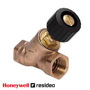Балансировочный клапан Resideo (Honeywell) Kombi-3-plus BLACK DN 32 1 1/4" (V5100Y0032)
