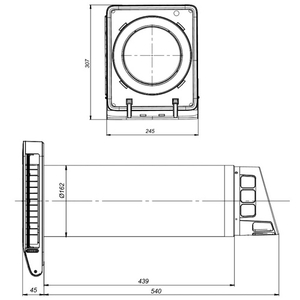Рекуператор провітрювач Вентс Breezy Smart 160-Е