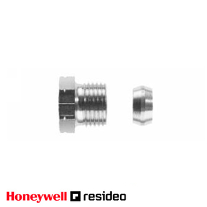 Фото Компресійний фітинг для мідних та сталевих трубок Resideo (Honeywell) 1/2"х15мм (VA620A1515)