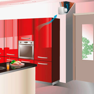 Витяжний вентилятор Вентс 125 ЛД чорний