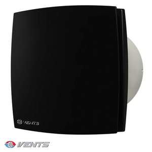 Вытяжной вентилятор Вентс 125 ЛД черный : PROFIMANN