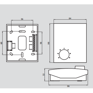 Belimo CRP24-B1 Позиционер для настенного монтажа, 24 В~/=, для приводов -SR