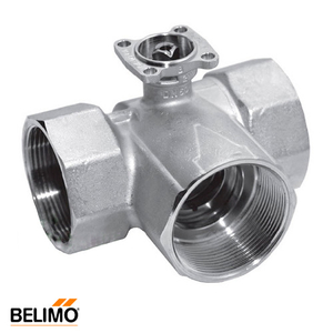 Трехходовой переключающий клапан Belimo R3015-BL1 Rp 1/2" DN 15 Kvs 5,5 (L-образный)