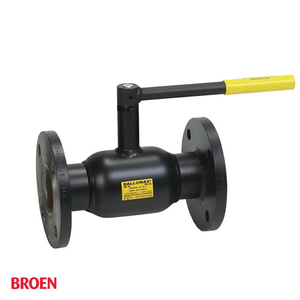Кран кульовий сталевий фланцевий BROEN Ballomax DN65 PN25 стандартнопрохідний (6410325065010)