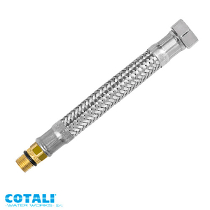 Шланг для смесителя Cotali M10х1/2" 1.0 м PN10 короткая игла (0307910012)