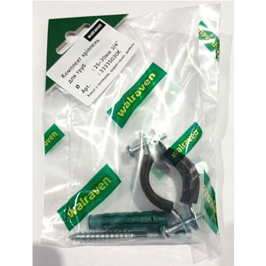 Комплект кріплення труб 15-19 мм (3/8") Walraven 2S | М8х80мм | 10х50 (33335019K)