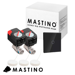 Система захисту від протікання води Mastino TS2 | 3/4" | black (008612)