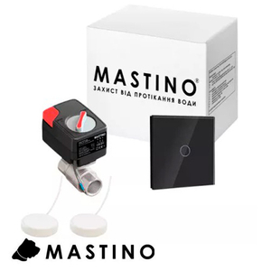 Система захисту від протікання води Mastino TS2 3/4" | Light black (008616)