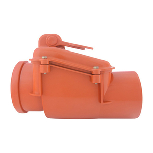 Зворотний клапан для каналізації 110 мм Aquer ZB110 горизонтальний