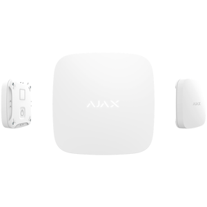 Система защиты от протечек Ajax Hub Plus White (2 датчика, 1 кран 3/4")