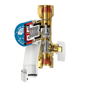 Група безпеки бойлера Flamco Prescor IC 1/2", 8 бар, до 200л (27173)