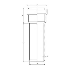 Труба каналізаційна 160 мм х 3 м Ostendorf KG ПВХ (222030)