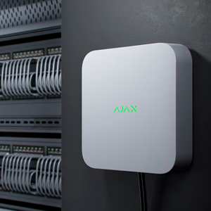 Ajax NVR Мережевий відеореєстратор на 8 каналів | білий (47731.122.WH)