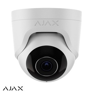 Ajax TurretCam IP-відеокамера 8 МП | 4,0 мм | провідна | біла (64929.197.WH1)