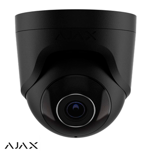 Ajax TurretCam IP-відеокамера 8 МП | 4 мм | провідна | чорна (64930.197.BL1)