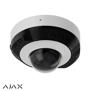 Фото Ajax DomeCam Mini IP-видеокамера 5 МП | 4,0 мм | проводная | белая (76020.214.WH1)