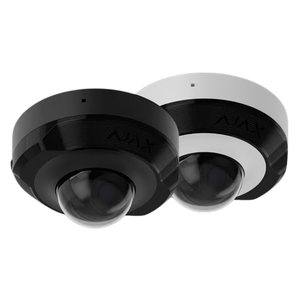 Ajax DomeCam Mini IP-відеокамера 8 МП | 4 мм | провідна | чорна (76025.214.BL1)