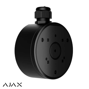 Ajax JunctionBox Монтажна коробка для IP-камери | 118х59 мм | чорна (88882.234.BL)
