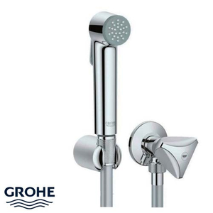 Гігієнічний душовий набір Grohe Tempesta-F Trigger Spray 30 з кутовим вентилем (27514001)