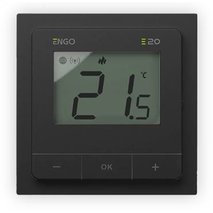 Рамка ENGO BEZEL-B для регулятора EASY, E25, E20i | черная (932252341)
