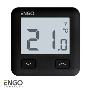 Терморегулятор теплого пола ENGO E10-B Wi-Fi | черный (932312901)