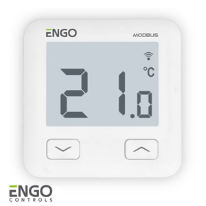 Терморегулятор теплого пола ENGO E10-MBUSW Modbus + Wi-Fi | белый (932332944)