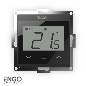 Терморегулятор теплого пола ENGO E55-B Wi-Fi | черный (932312951)