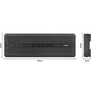 Комутаційний центр ENGO CONTROL BOX ECB8-230 на 8 зон (932331460)