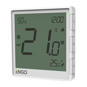 Терморегулятор теплої підлоги ENGO EONE-230W ZigBee 3.0 | білий (932342631)
