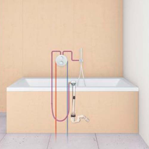 Сифон для ванны полуавтомат Grohe Talentofill Dn 40/50 (28991000)