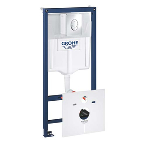 Инсталляция для унитаза 4 в 1 Grohe Rapid SL, кнопка Skate Air (38750001)
