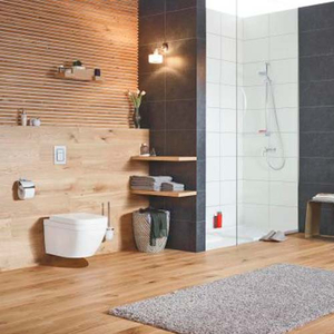 Комплект 3 в 1 Grohe: инсталляция Rapid SL, кнопка Skate Cosmopolitan хром, унитаз Euro Ceramic с сиденьем (UA39328CB1)