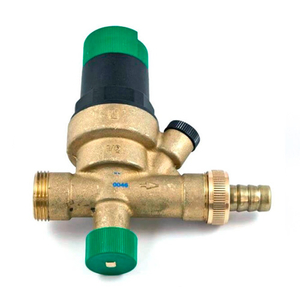 Подпиточный клапан Resideo Braukmann VF06-1/2A со штуцером под шланг (Honeywell VF06-1/2A)