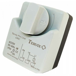 Триходовий кульовий клапан з електроприводом Tervix Pro Line ORC 3-way NO Rp 1" | DN 25 (202132)