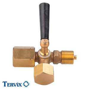 Запорный кран для манометра Tervix Pro Line M3 Valve 1/2"х1/2" PN 16 (334212)