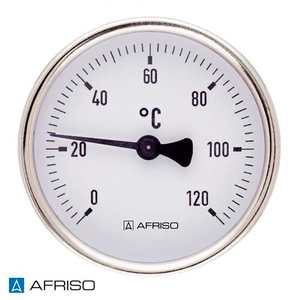 Термометр AFRISO тип ATh 63M AX | до 120°C | к.т. 2,0  | магнитное крепление (63651)