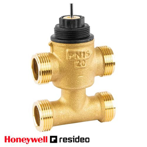 Трехходовой регулирующий клапан с байпасом Resideo VYE25B8.0MPC G 1 1/4 Dn25 Pn16 Kvs 8,0 ход 6,5 мм конус.упл. (Honeywell VYE25B8.0MPC)