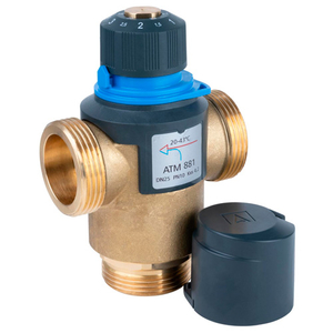 Термостатичний змішувальний клапан Afriso ATM881 G 1 1/4" | DN 25 | 20-43°C | Kvs 4,2 (1288110)