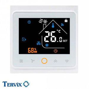 Термостат для фанкойлу Tervix WiFi Fancoil Thermostat з WiFi керуванням І 2 труби І 0-10В (114541)