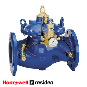 Регулятор тиску води Resideo Braukmann DR300-200B DN200 PN25 3-19 бар (Honeywell DR300-200B)