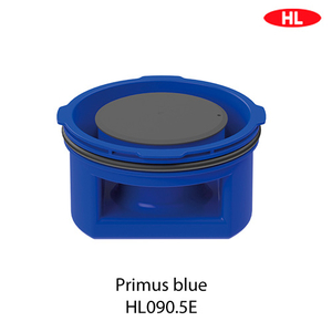 Трап для внутрішніх приміщень HL90Prblue DN40/50 із сухим сифоном "Primus blue" 123х123мм